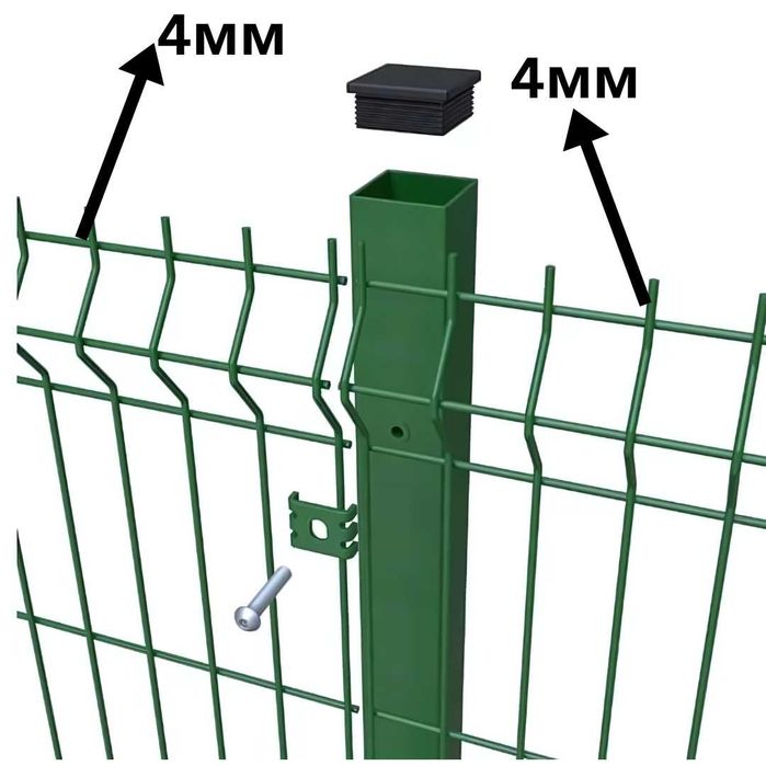 Огради, оградни пана, оградни колове. МАКСКОН. София. Доставки