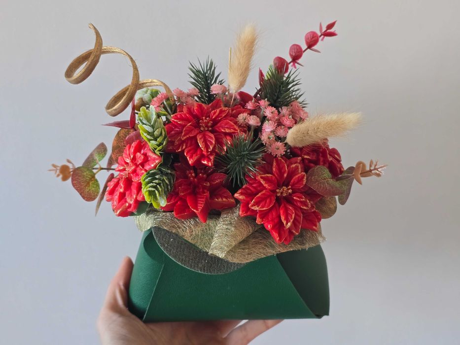 Коледна звезда от сапун