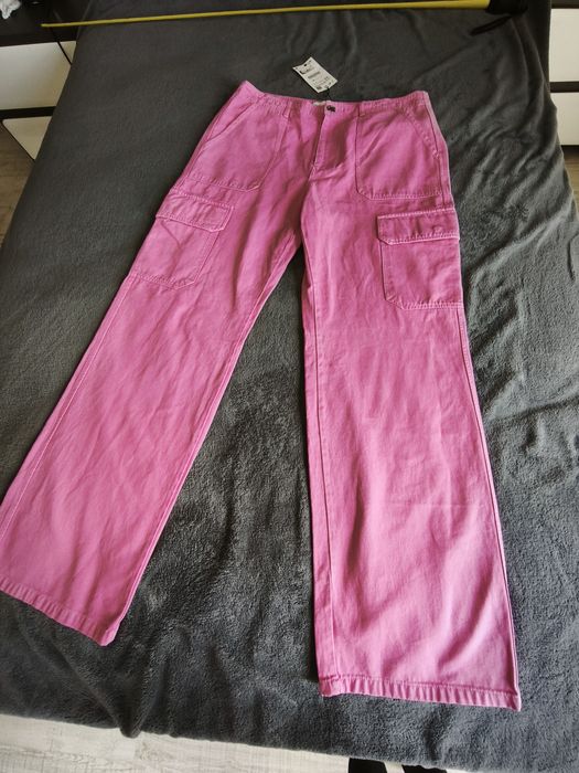 Blugi Zara stil cargo mărimea 44