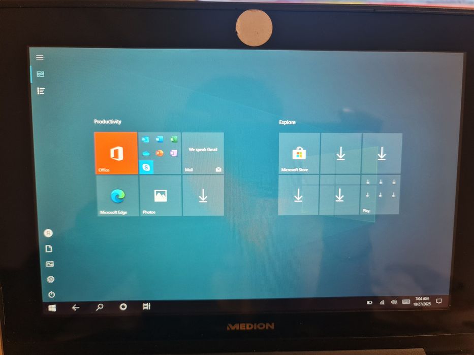 Laptop medion akoya touchscreen