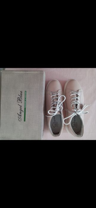 Pantofi noi din piele int-ext