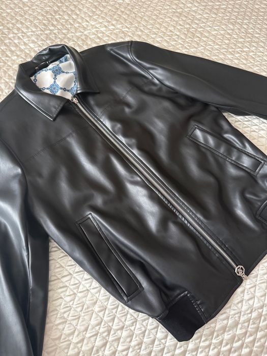 Мужская кожаная куртка