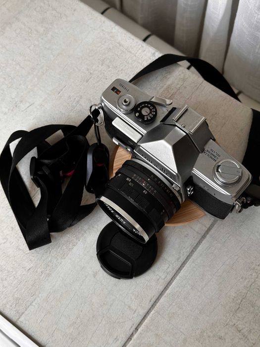 Minolta SR-1 + 55mm f/1.8 – kit analog complet (ready to shoot)