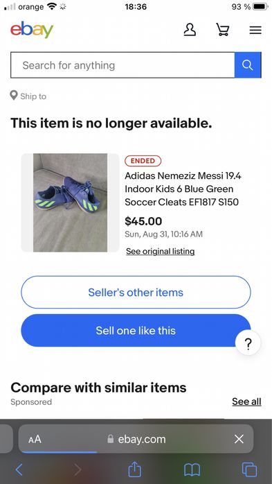 Adidasi fotbal Adidas Nemesis Messi