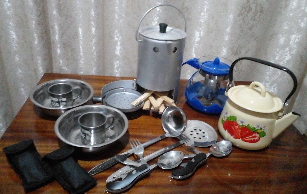 туристический  набор  для  рыбалки  и  охоты