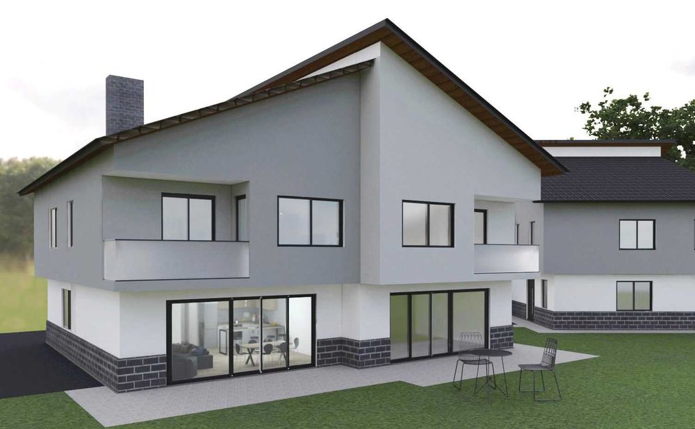 Новостроящи се къщи в с.Мусачево общ. Елин Пелин