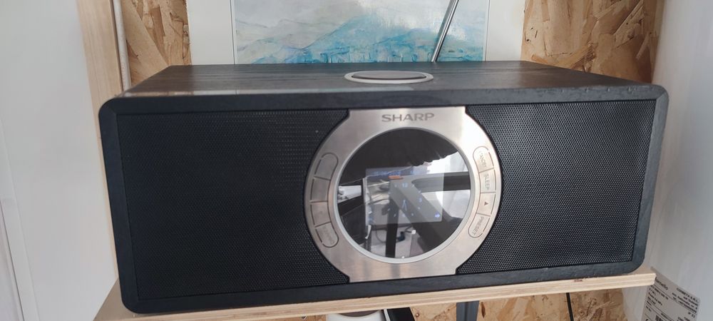 Radio Internet Sharp DR-I470(BK) Stereo, Wi-Fi, Bluetooth, DAB+, FM – Arată și funcționează impecabil