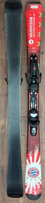 120см Limited edition Rossignol FC Bayern München ski с Leki щекию