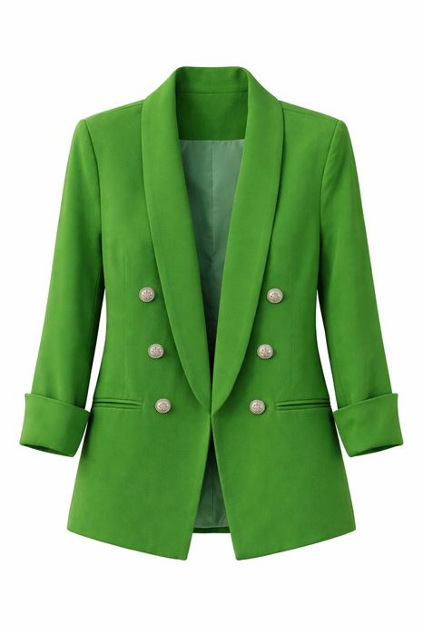красивые зелёный пиджак
