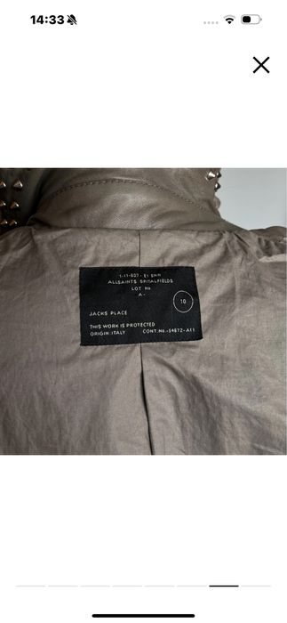 Geaca piele All Saints size XS