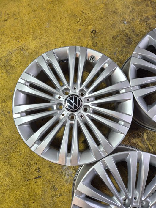 4 Jante Aliaj 5x112 17'' OE VW Golf Passat Caddy Touran Sharan Tiguan T-Roc / Skoda Superb Octavia Kodiaq Karoq 2025