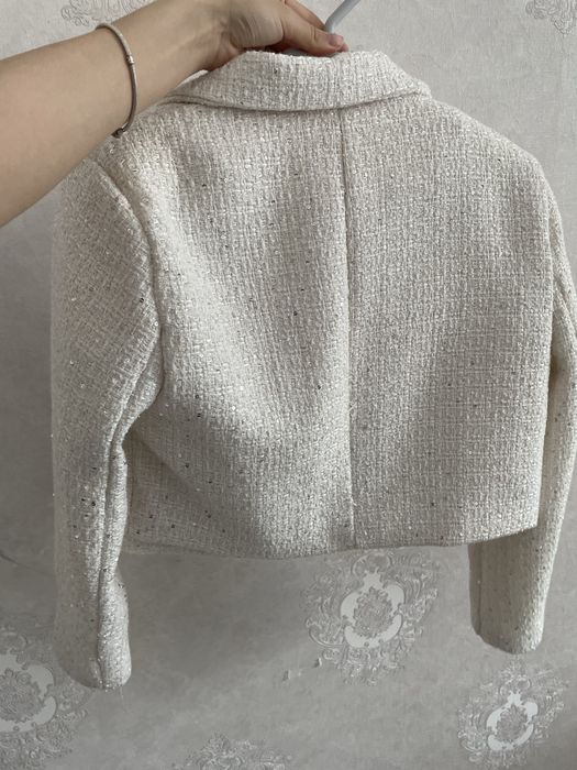 Твидовая двойка, материал плотный