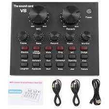 Mixer,placa de sunet,multifunctionala,bluetooth,6moduri sunet,12efecte