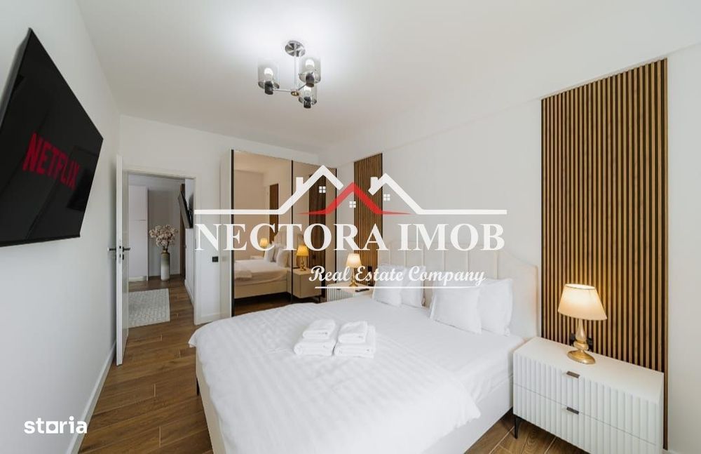 NECTORA IMOB-Apartament LUX 3 camere, Complex Luceafarul, 65 mp, Et.3