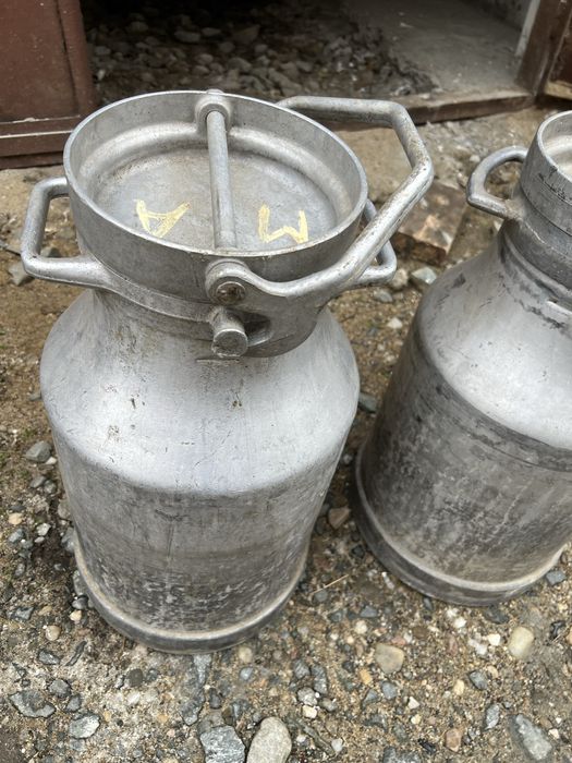 Bidoane aluminiu 25L anii’70