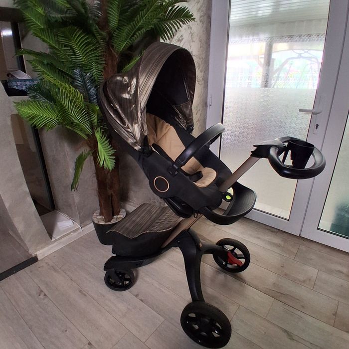 Vand carucior  stokke X Limited Gold ca nou