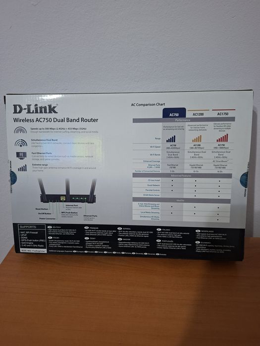 D-Link рутер за бърз и стабилен интернет – отлично състояние