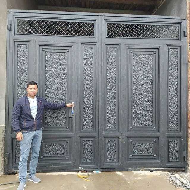 Металлические Железные Ворота, Temir darvoza, Темир дарвоза Навес