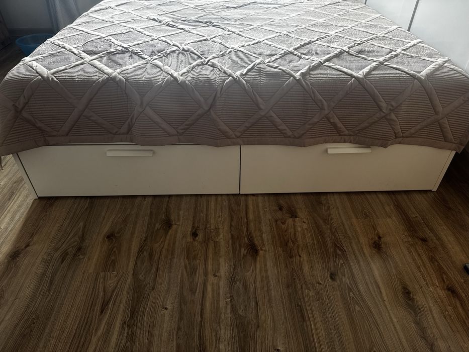 Кровать IKEA BRIMNES 160×200 с ящиками