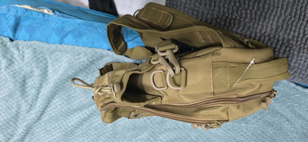 DRAGOWA TACTICAL Rucsac cu o singură curea Charlie 20 L, kaki