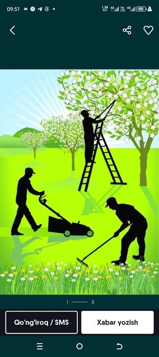 Rulon gazon yotqizish landshaft dizayni