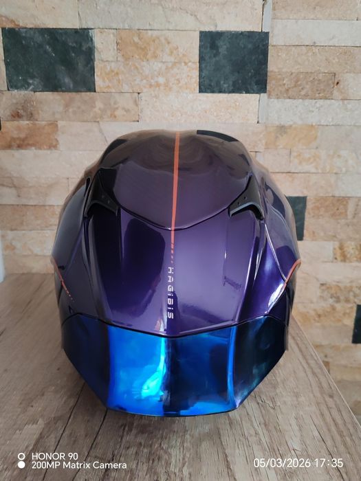 Casca moto nexx xr3x carbon purple