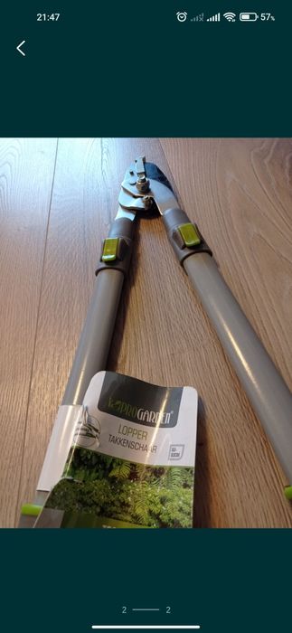 Foarfeca gradina telescopica cleste crengi gard verde ProGarden