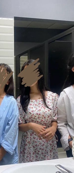 Летнее платье в цветочек