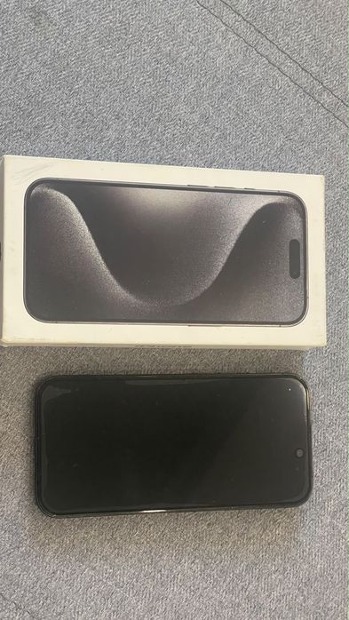 Iphone 15 PRO 256GB, цвет Natural Titanium, емкость аккумулятора 80%