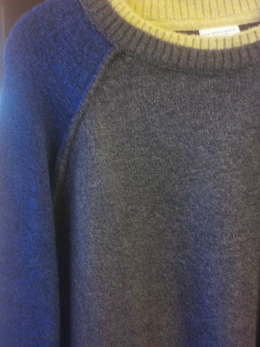 pulover polo assn din lana marimea xxl