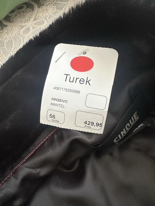 Cinque Палто Яке