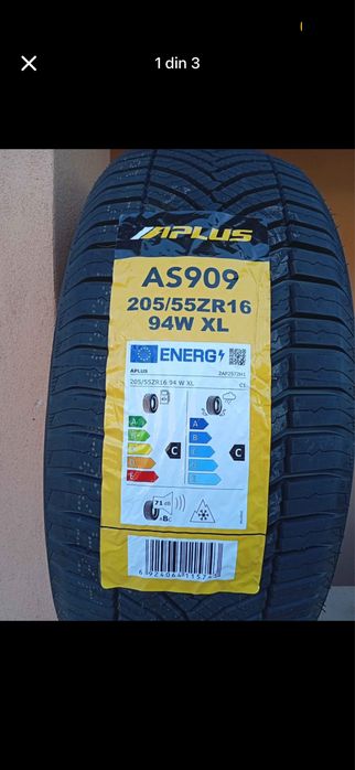 De vânzare 4 Cauciucuri noi M+S 205/55/ R16 1250 lei (negociabil)