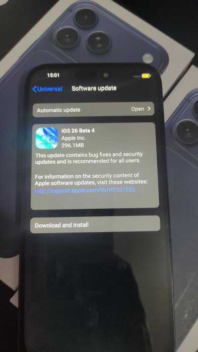 Iphone 17 pro max 256gb