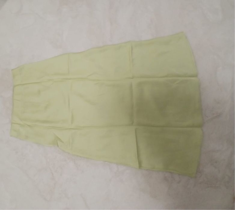 Fusta midi satin noua