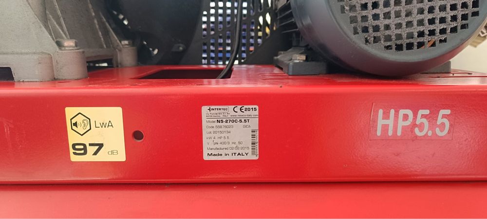 Compresor Newco Italia 270l, trifazat