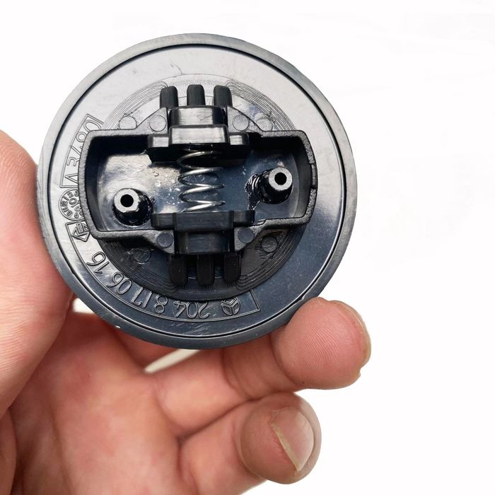 Черен гланц тип емблема за Мерцедес за преден капак тапа Mercedes -Ben