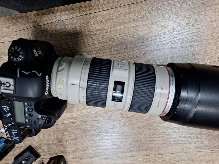 Canon 6d Mark2 +70-200mm ideal 2.8 is usm