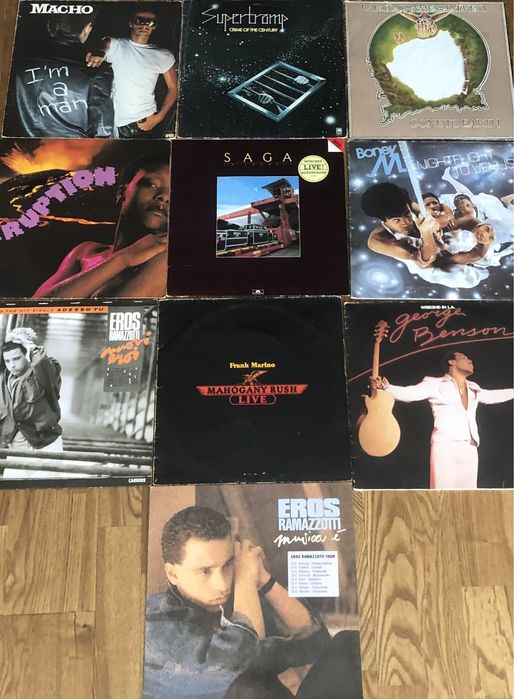 Виниловые пластинки разные жанры