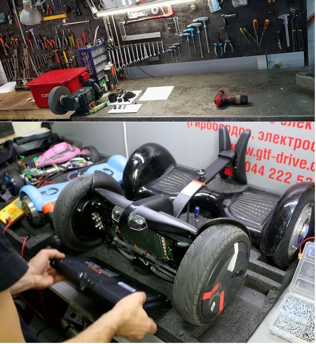 Ремонт элетро транспорта сигвей самокат гироскутер и т.д.