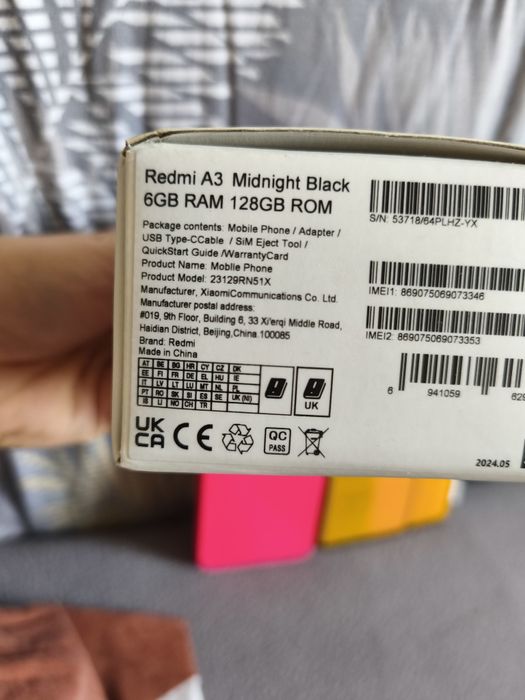 Продам redmi a3  4/128