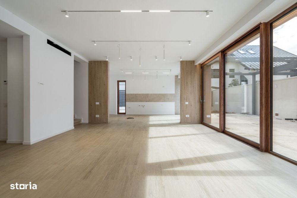 Casa moderna, P+2E, Voluntari – 200 mp utili cu terase generoase si