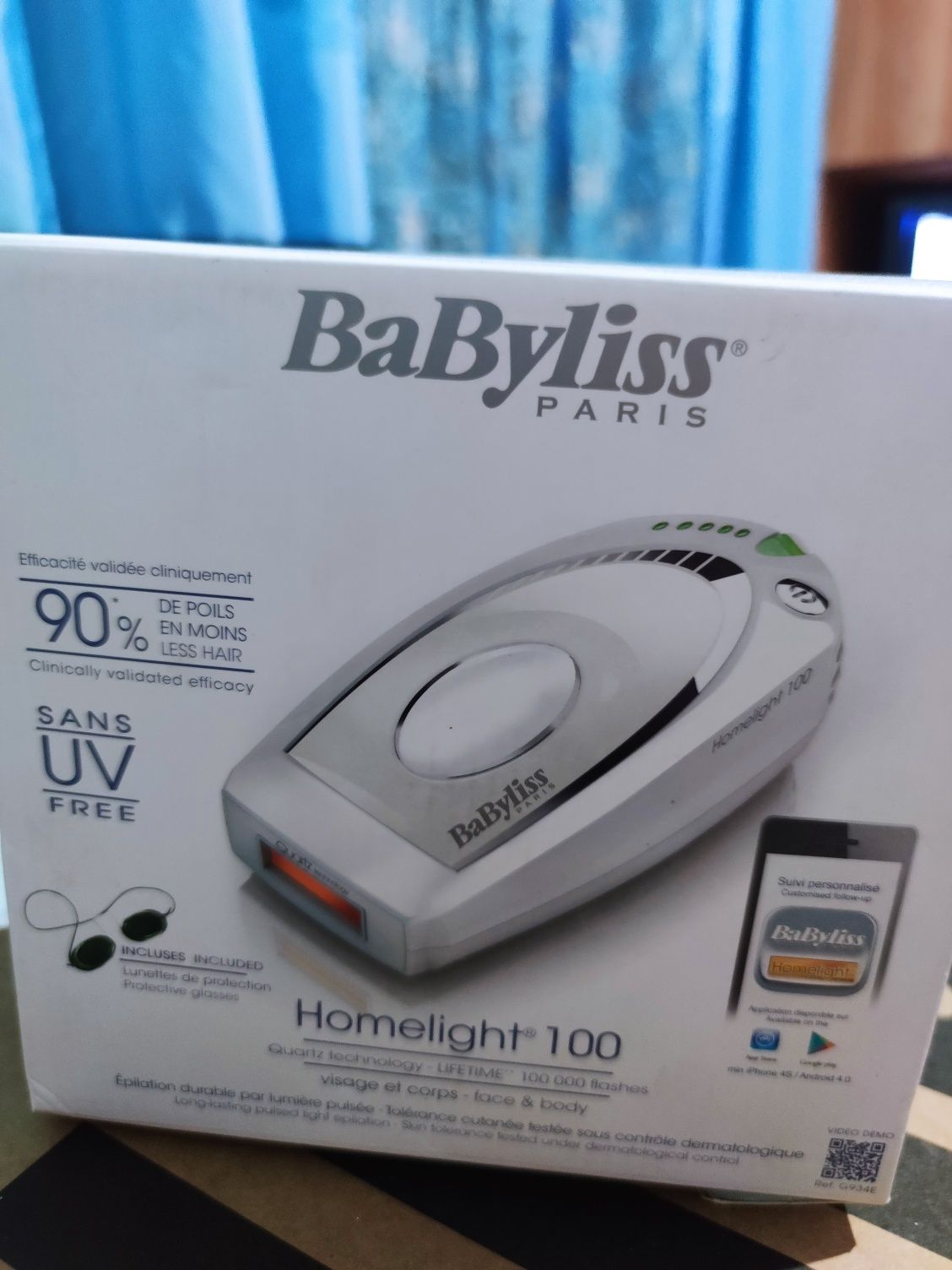 Depiladora ipl homelight discount 100 de babyliss