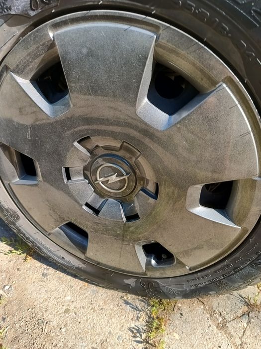 Зимни гуми 205/55/16 със стоманени джанти 5*110/16