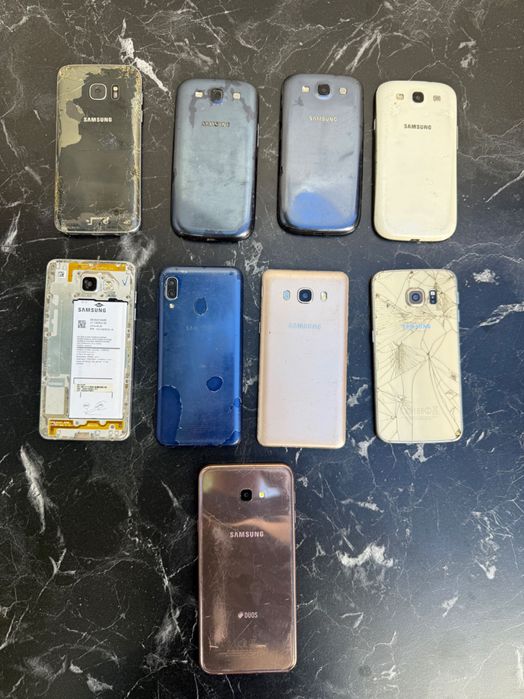 ЗА ЧАСТИ! Телефони и таблети iphone samsung huawei и др.