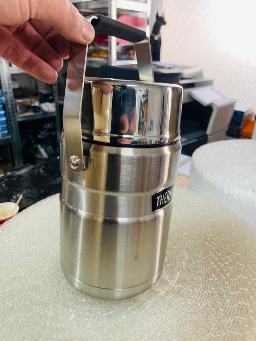 Termos pentru alimente Thermos Stainless King, 1.2L,argintiu