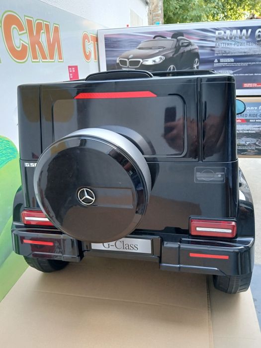 Нова!!Промоция!Акумулаторен джип Mercedes G500 с меки гуми,12v
