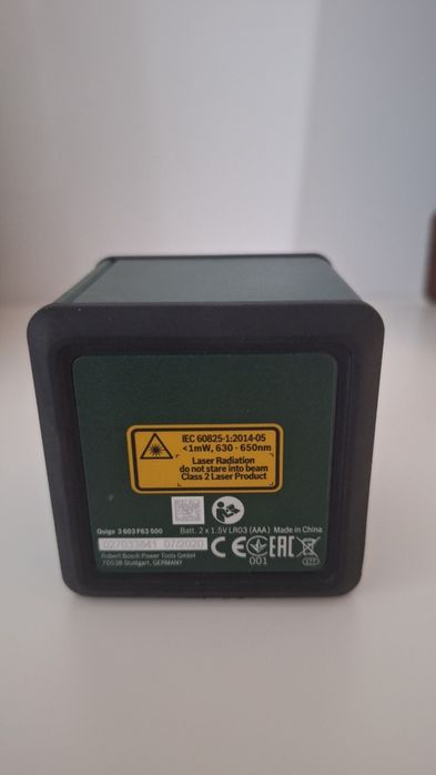 Nivela laser Bosch Quigo III cu linii in cruce