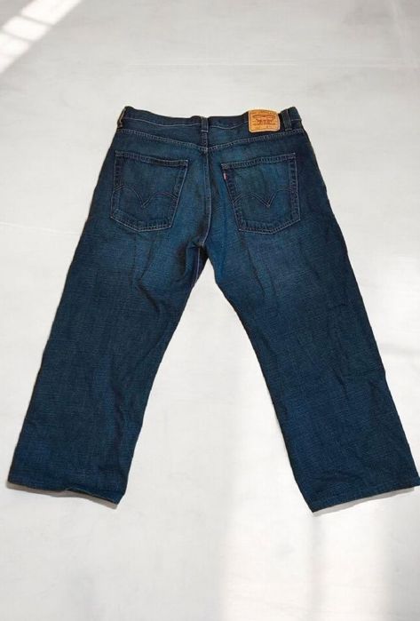 Levis oversized сини дънки