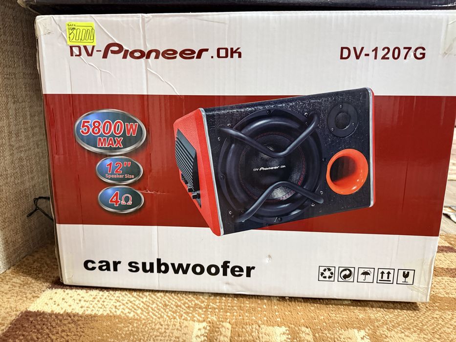 сабвуфера и динамики