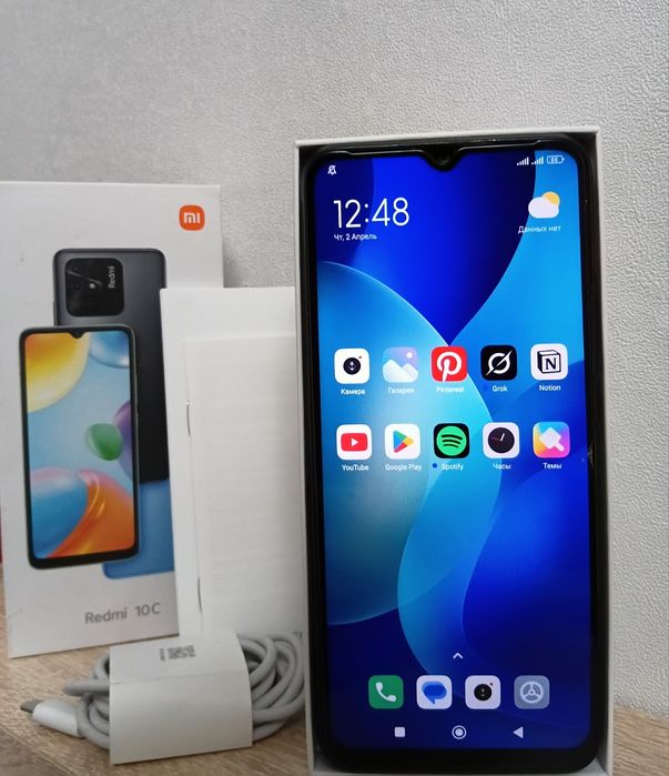Xiaomi Redmi 10C с коробкой!